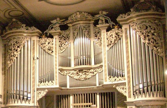 Bild der Schuke-Orgel in der Georgenkirche