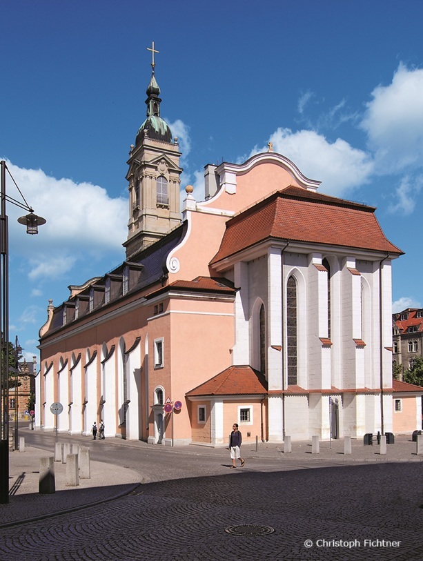 Georgenkirche Eisenach - Außenansicht Richtung Westen