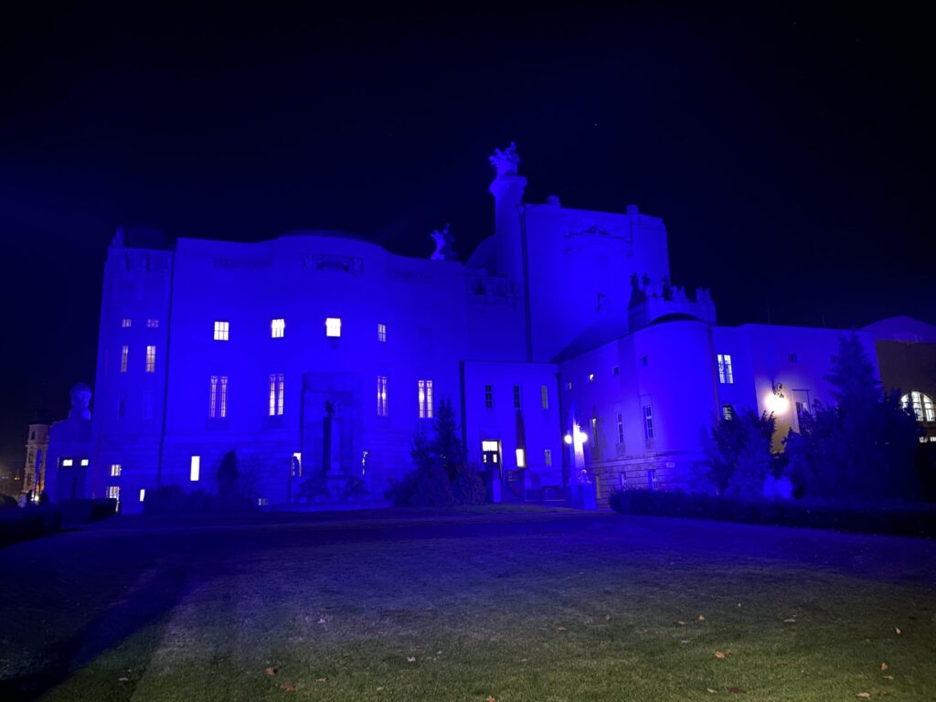 Staatstheater bei Nacht