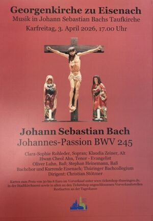 Plakat Johannes-Passion